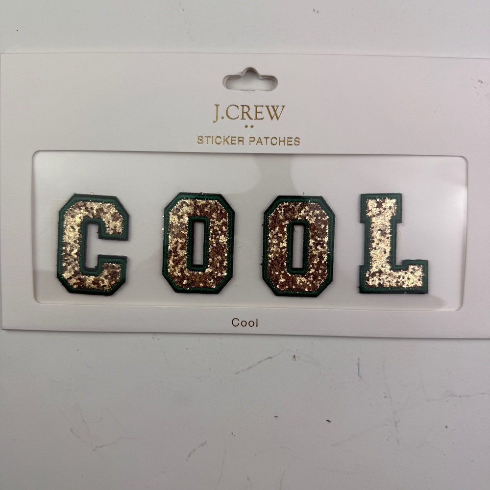 J Crew Sticker patches NEW